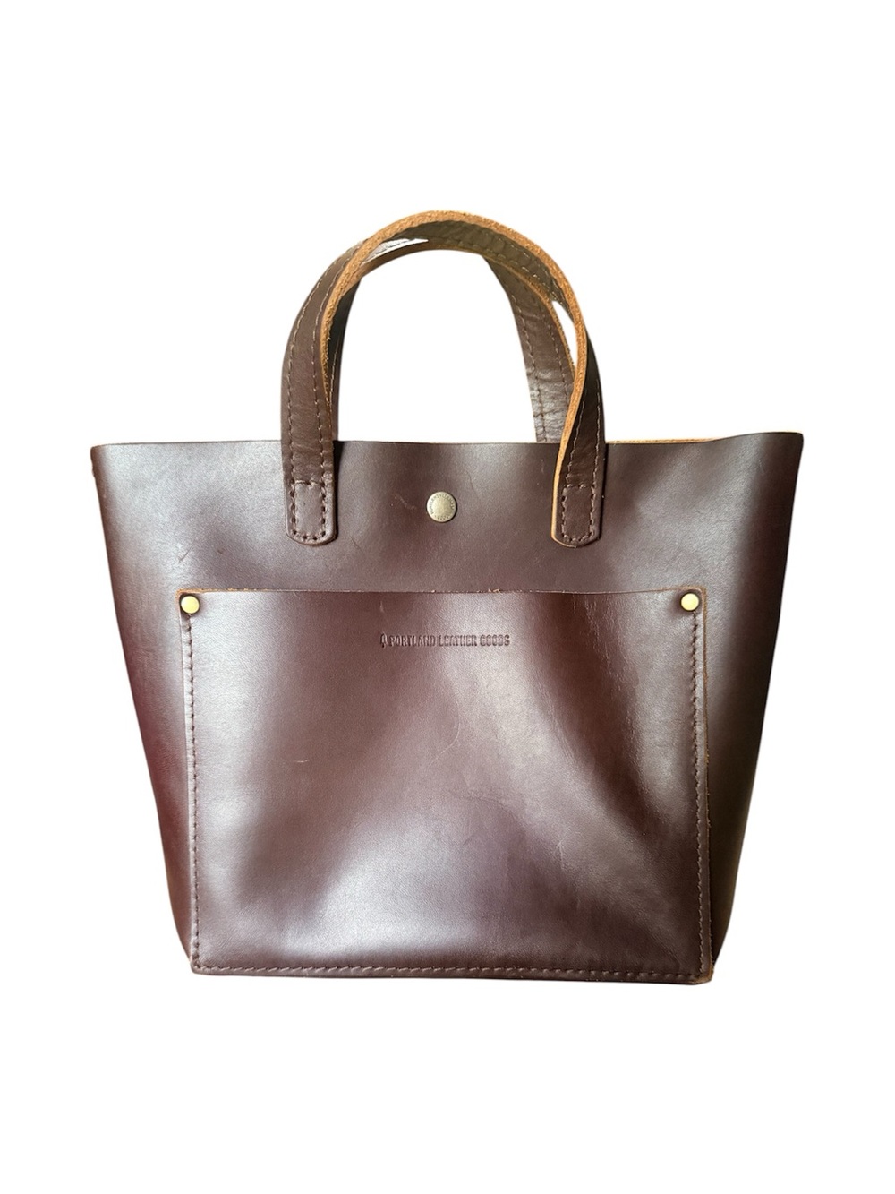 Portland Leather Goods Brown Leather Bag